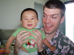 Me and a Chinese baby