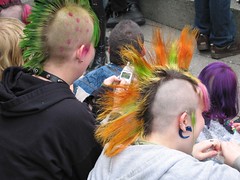 colorful mohawks