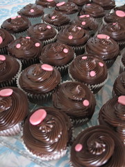 chocolate dot cupcakes2