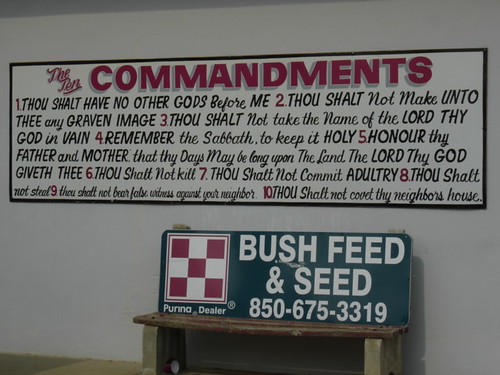 Ten Commandments, feed, and seed